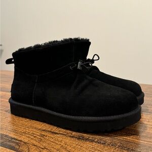 New 100% Authentic Women UGG CLASSIC MINI TOGGLER Boots 8